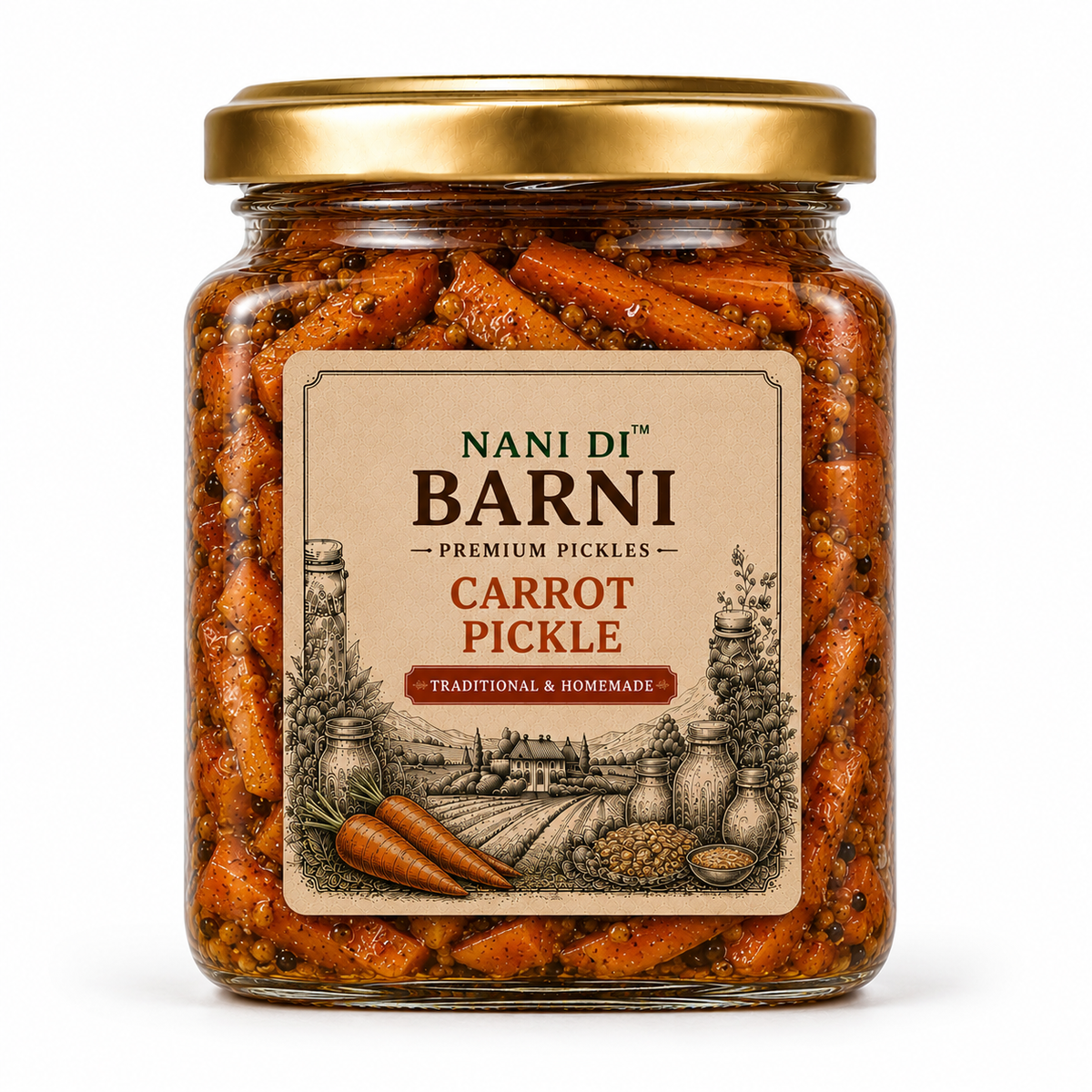 Carrot Pickle (Gajar Ka Achaar)