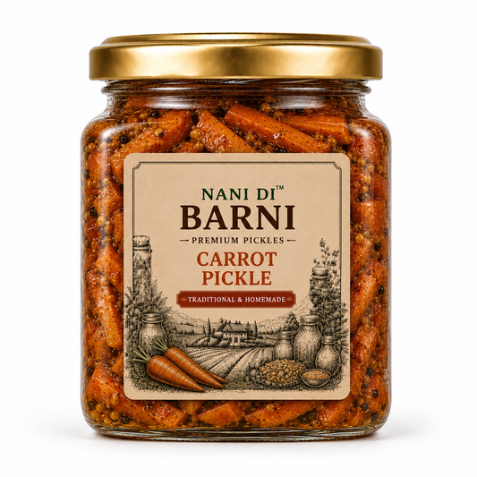 Carrot Pickle (Gajar Ka Achaar)