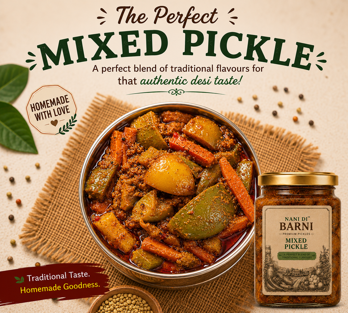 Mixed Pickle (Mix Achaar)